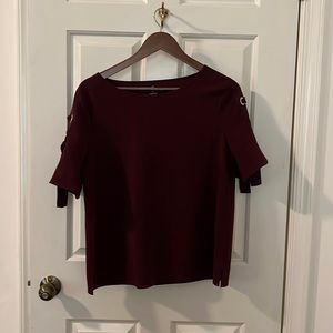 Maroon blouse
